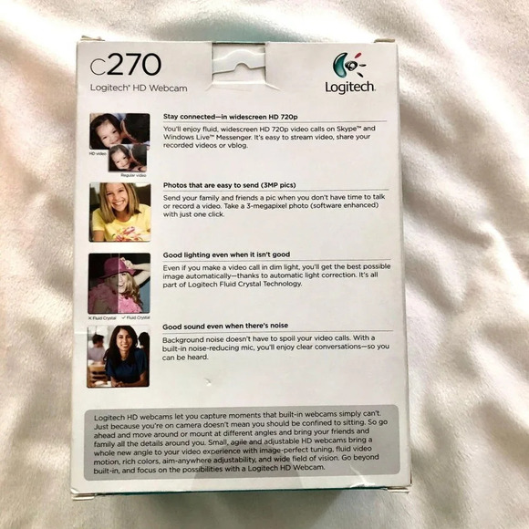 Logitech | c270 HD Webcam 720p - Picture 2 of 6